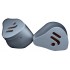 FOSI AUDIO IM4 In-Ear Monitors IEM Dynamic Ø10mm 21 Ohm 109dB 20Hz-20kHz Silver