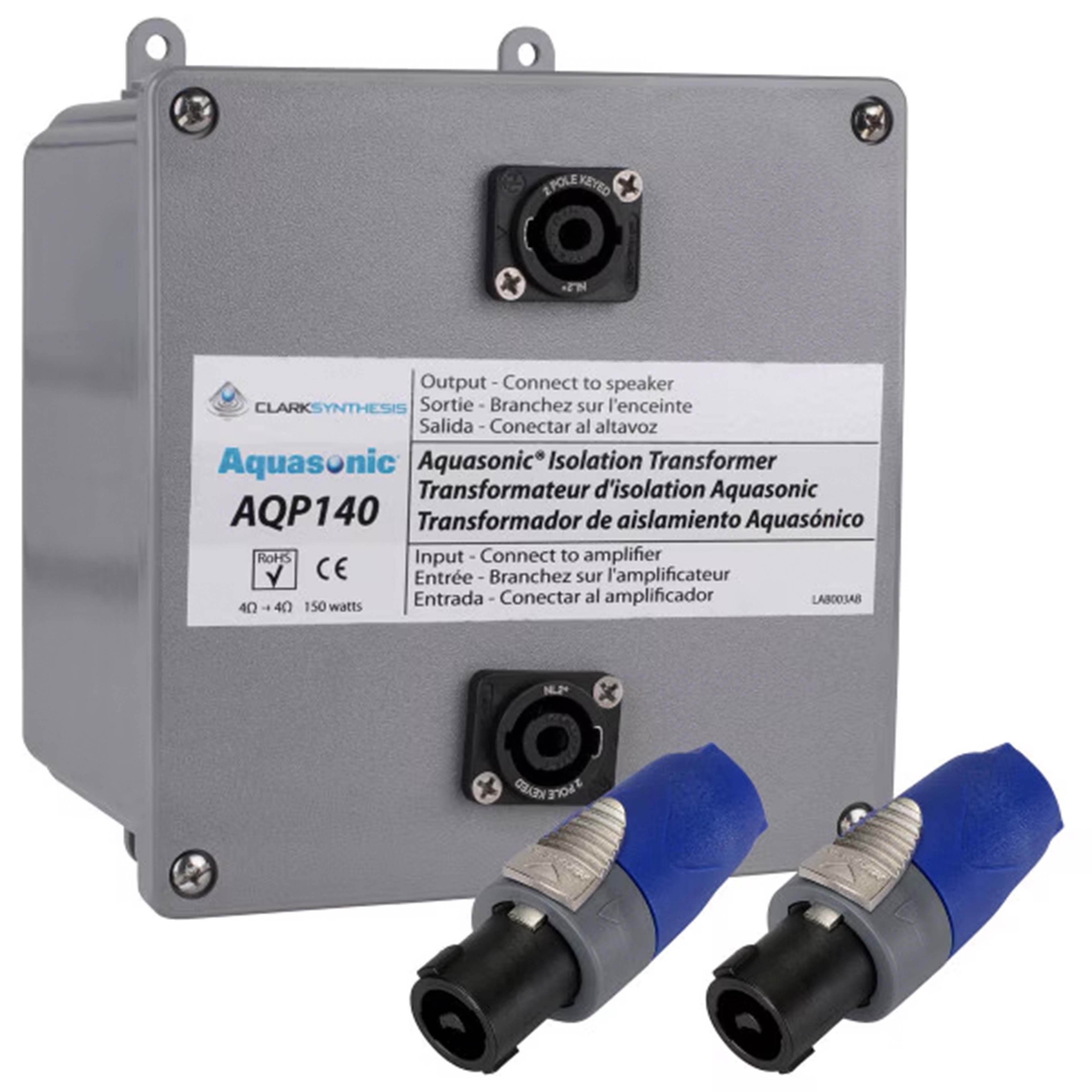 CLARK SYNTHESIS AQP140 Transformateur d'Isolation Aquasonic
