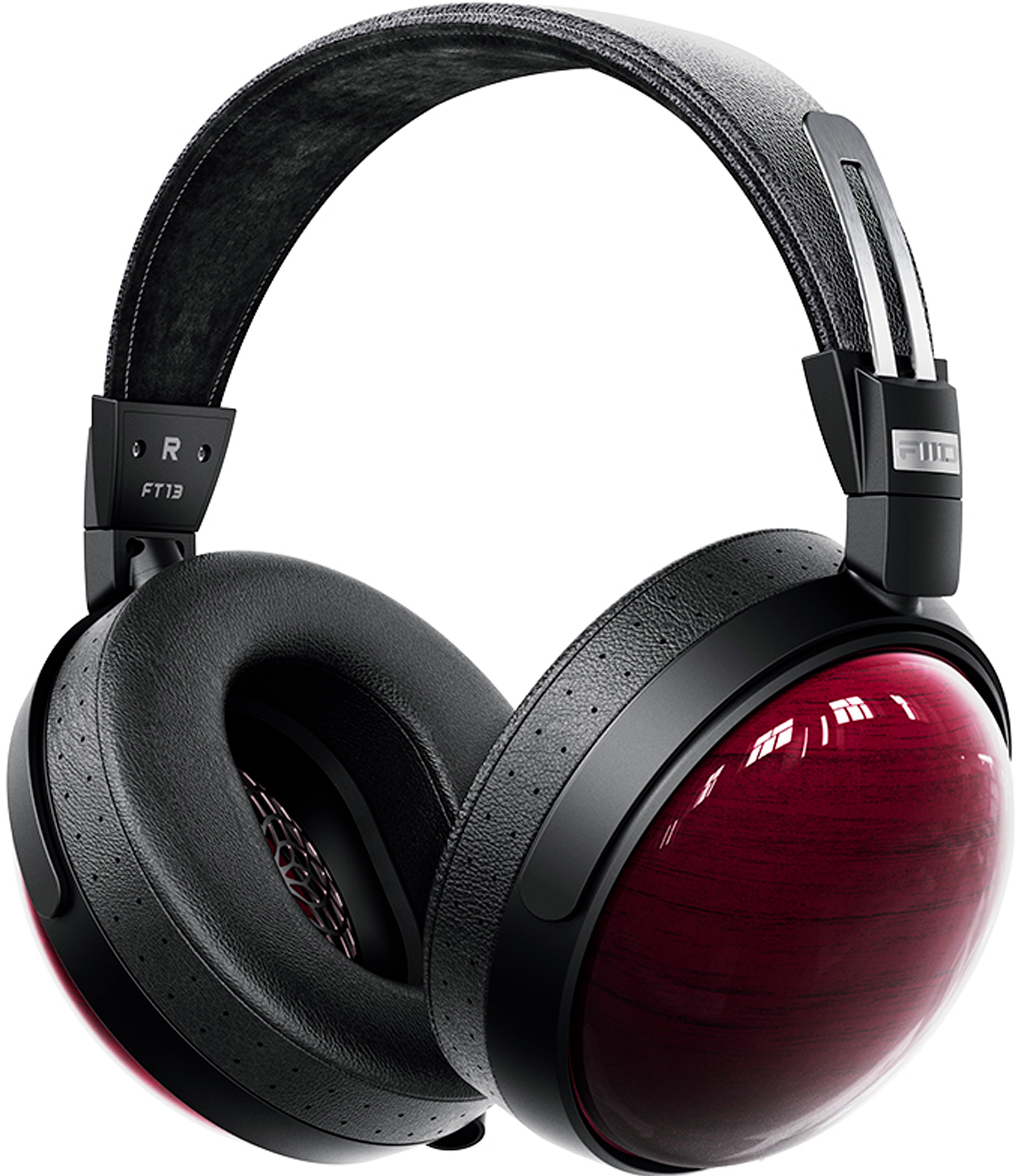FIIO FT13 Dynamic Closed-Back Headphones Ø60mm 32Ω 7Hz-40kHz Purpleheart Wood