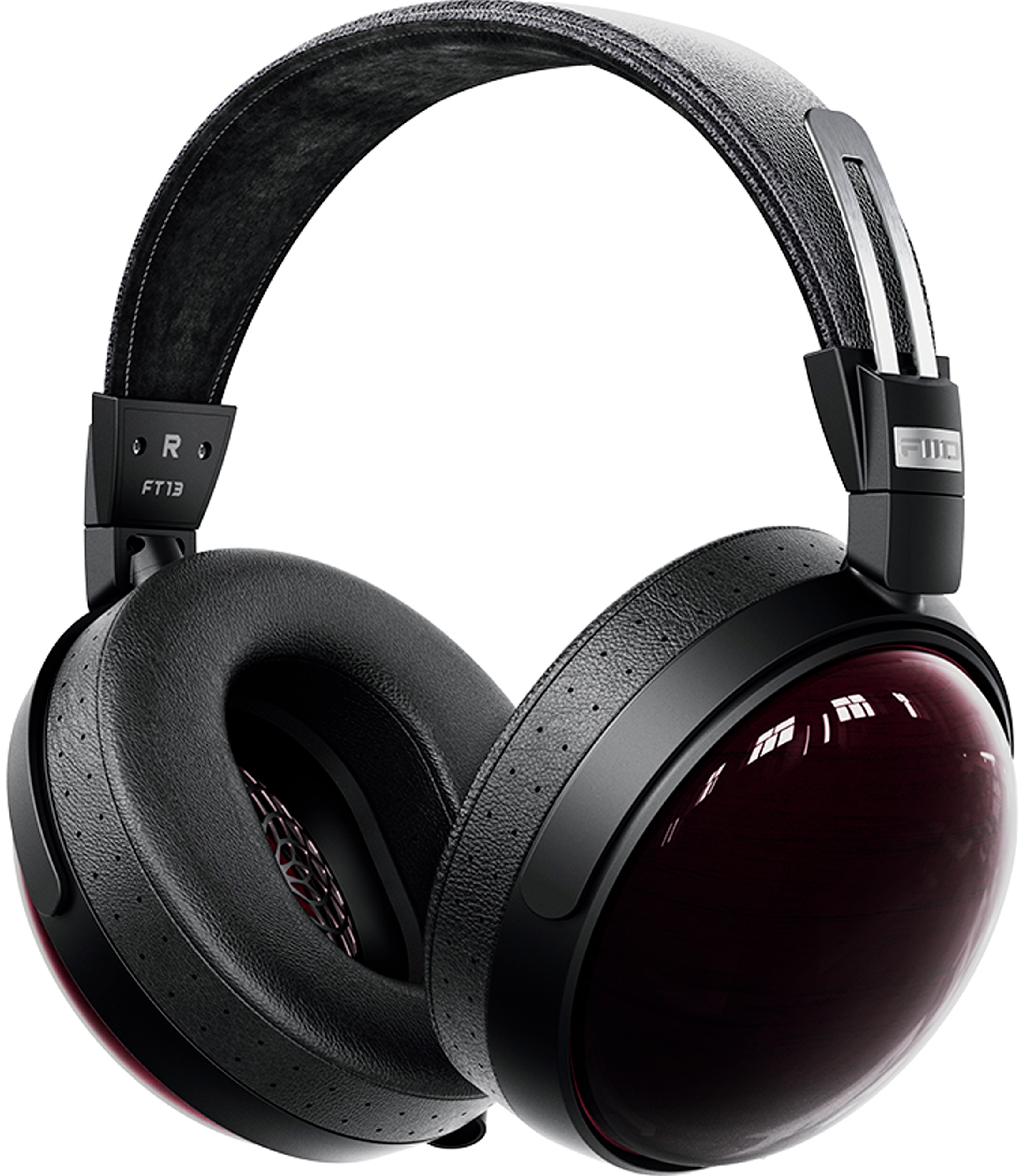 FIIO FT13 Dynamic Closed-Back Headphones Ø60mm 32Ω 7Hz-40kHz Dark Purpleheart Wood