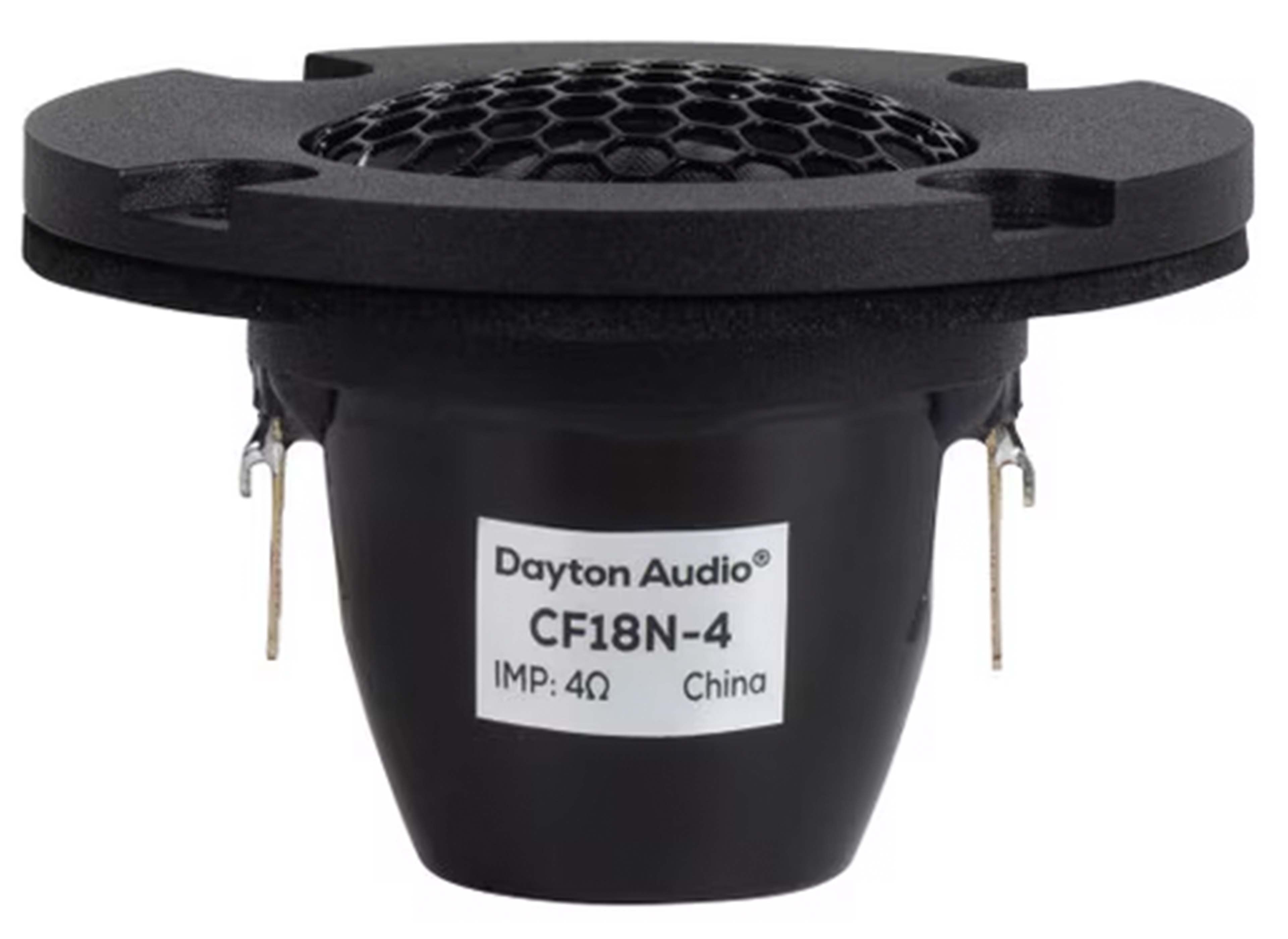 DAYTON AUDIO CF18N-4 Haut Parleur Tweeter Fibre de Carbone Néodyme 40W 4 Ohm 90dB 2500Hz-20kHz