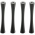 DDHIFI SR120 Pieds Aluminium pour Meuble HiFi 120mm Noir (Set x4)