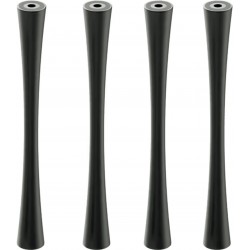 DDHIFI SR180 Pieds Aluminium pour Meuble HiFi 180mm Noir (Set x4)