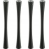 DDHIFI SR180 Pieds Aluminium pour Meuble HiFi 180mm Noir (Set x4)
