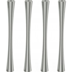 DDHIFI SR180 Pieds Aluminium pour Meuble HiFi 180mm Argent (Set x4)