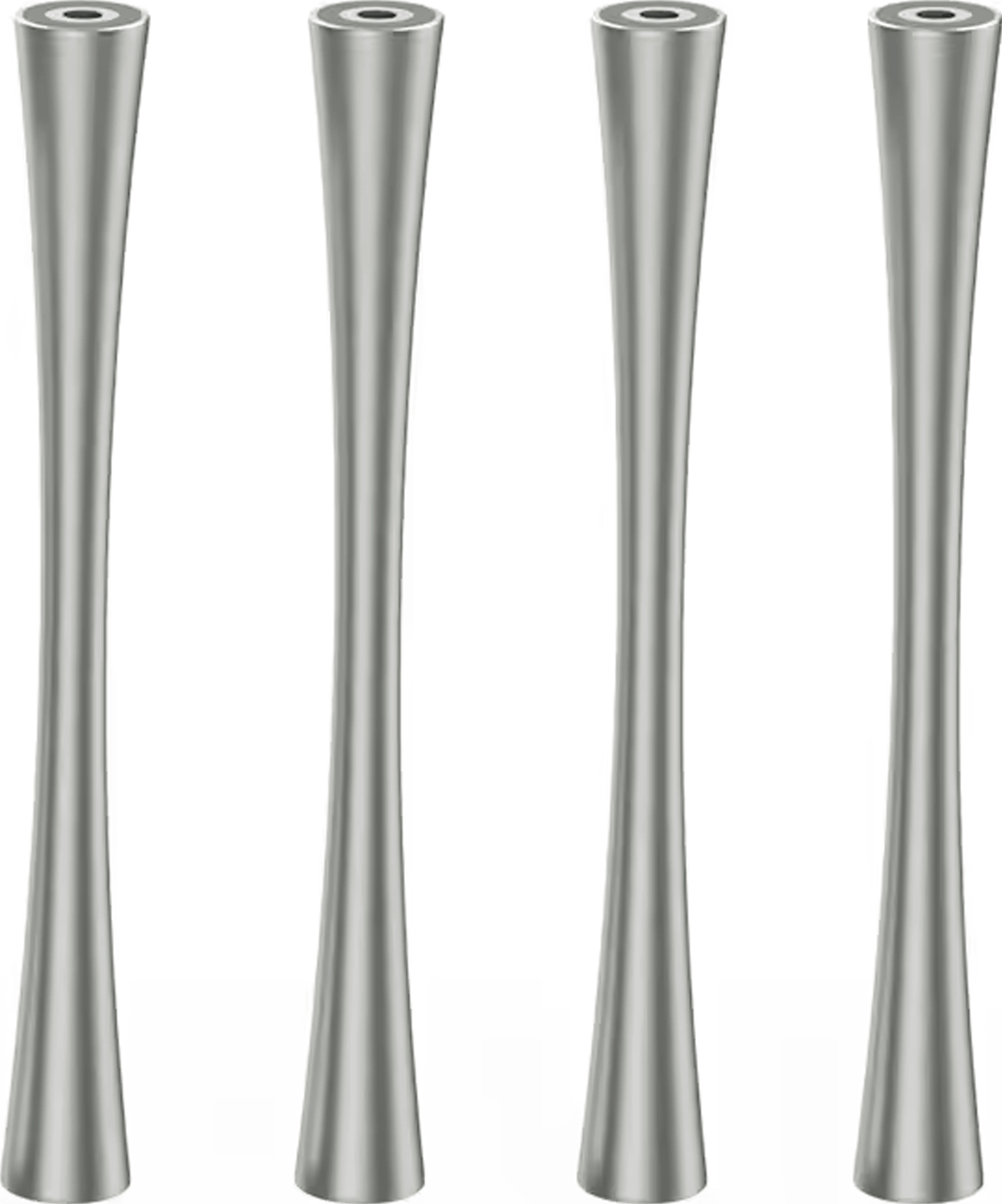DDHIFI SR180 Pieds Aluminium pour Meuble HiFi 180mm Argent (Set x4)