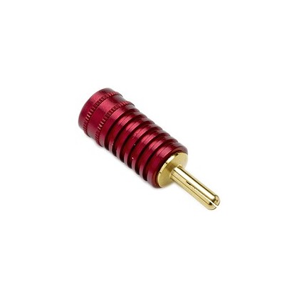 ATOHM WT-LMB Fiche Banane Laiton Plaquée Or 24K Red