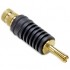 ATOHM WT-LMB Banana Plug Gold Plated 24K Black Ø5mm (Unité)