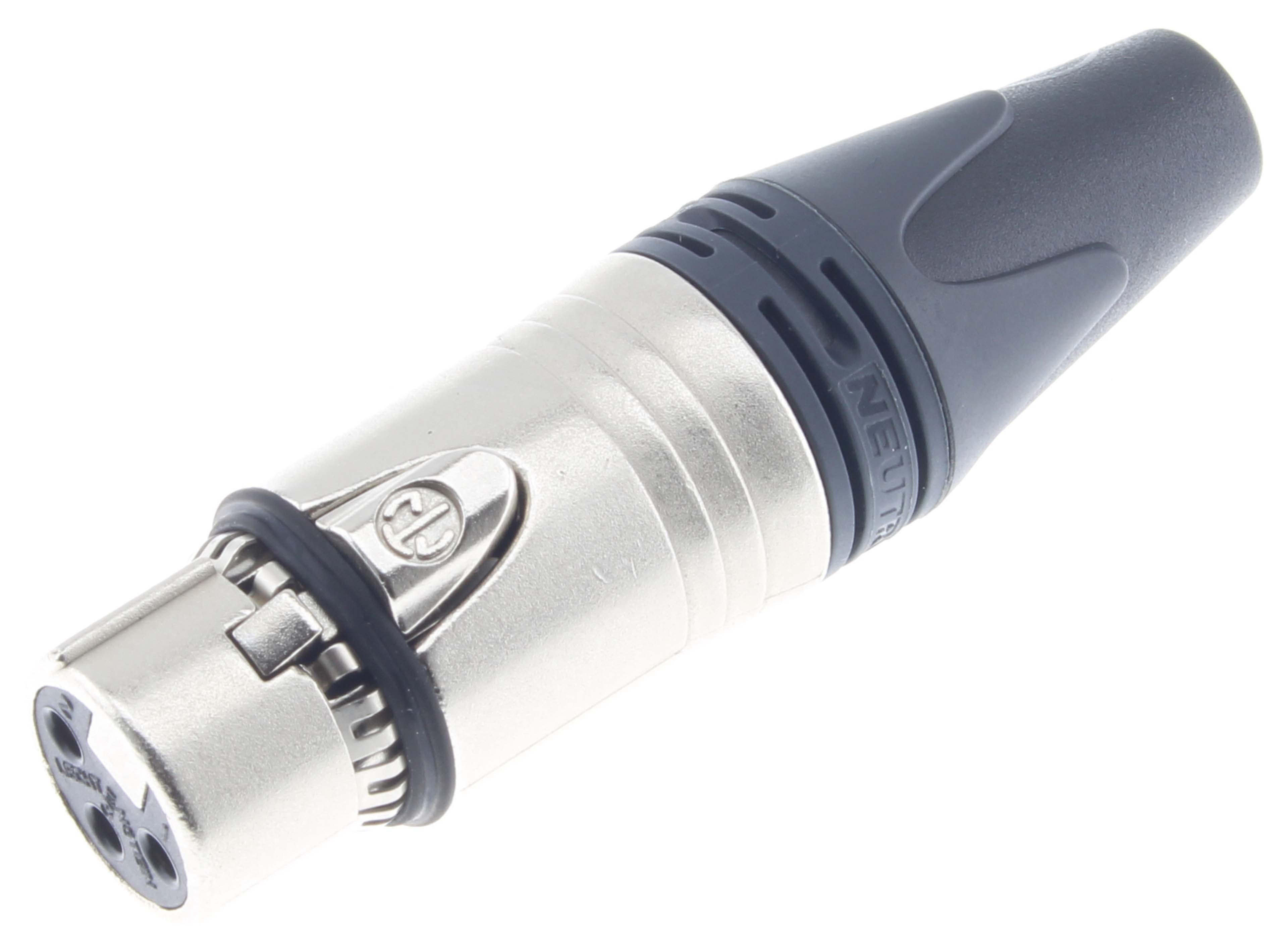 NEUTRIK NC3FXX-EMC Connecteur XLR Femelle 3 Pôles Ø8mm