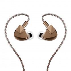 LETSHUOER S12 ULTRA Planar Magnetic In-Ear Monitor IEM 101dB 8 Ohm 20Hz-40kHz Mocha