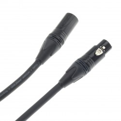 AUDIOPHONICS WIRE AES/EBU Câble AES / EBU 110 Ohm Blindé Plaqué Or 1.5m