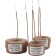 JANTZEN AUDIO LITZ WIRE WAX COIL 000-L.14-0300 Wax Coil Litz Wire Copper 14AWG 3mH 0.48 Ohm