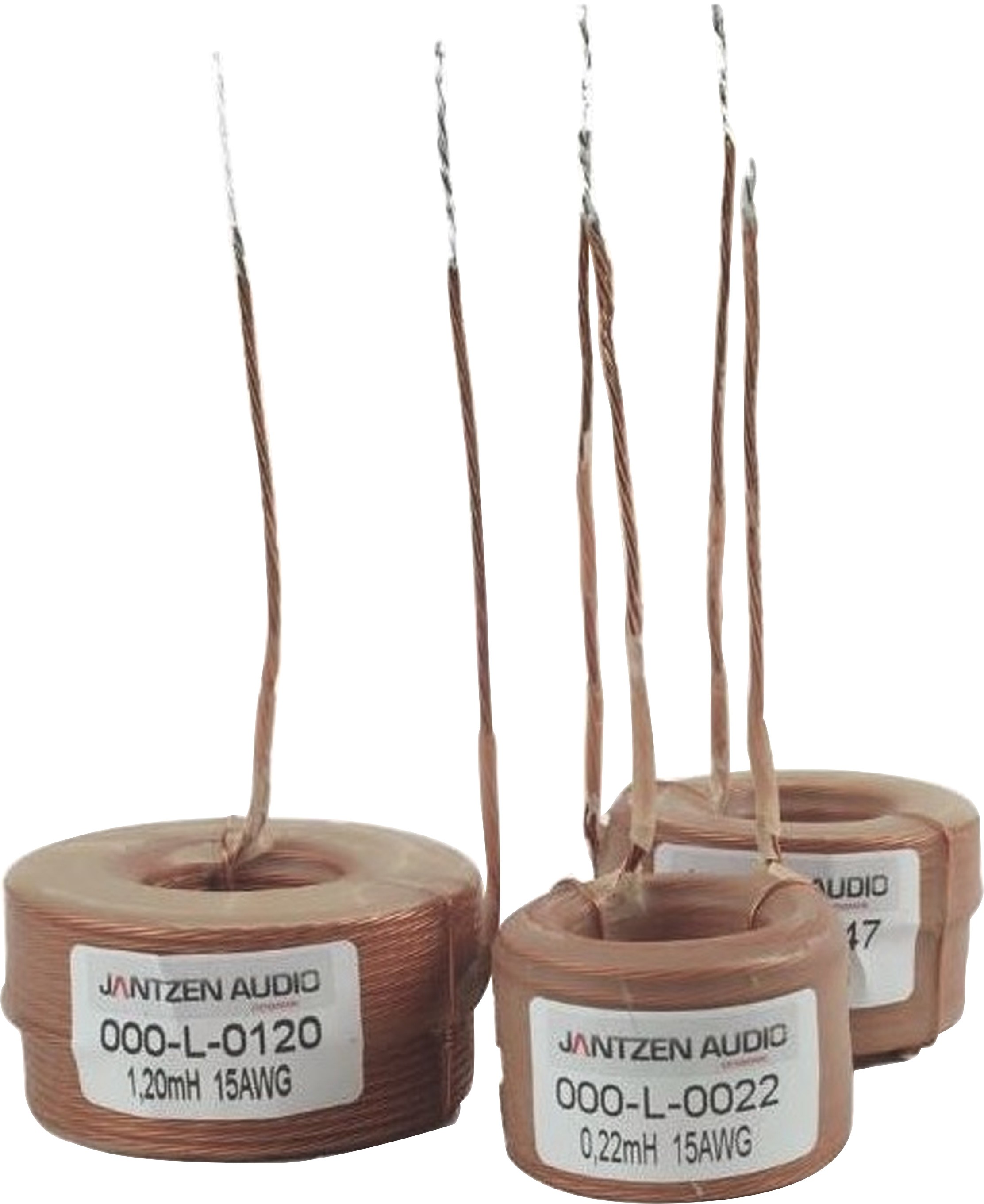 JANTZEN AUDIO LITZ WIRE WAX COIL 000-L.14-0300 Wax Coil Litz Wire Copper 14AWG 3mH 0.48 Ohm