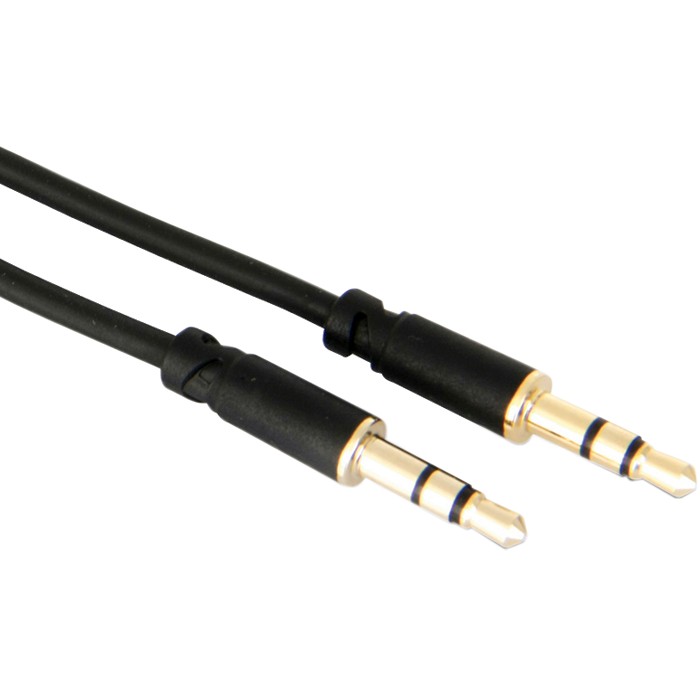 Modulation stereo cable Jack 3.5mm to 3.5mm Gold Plated 1.5m