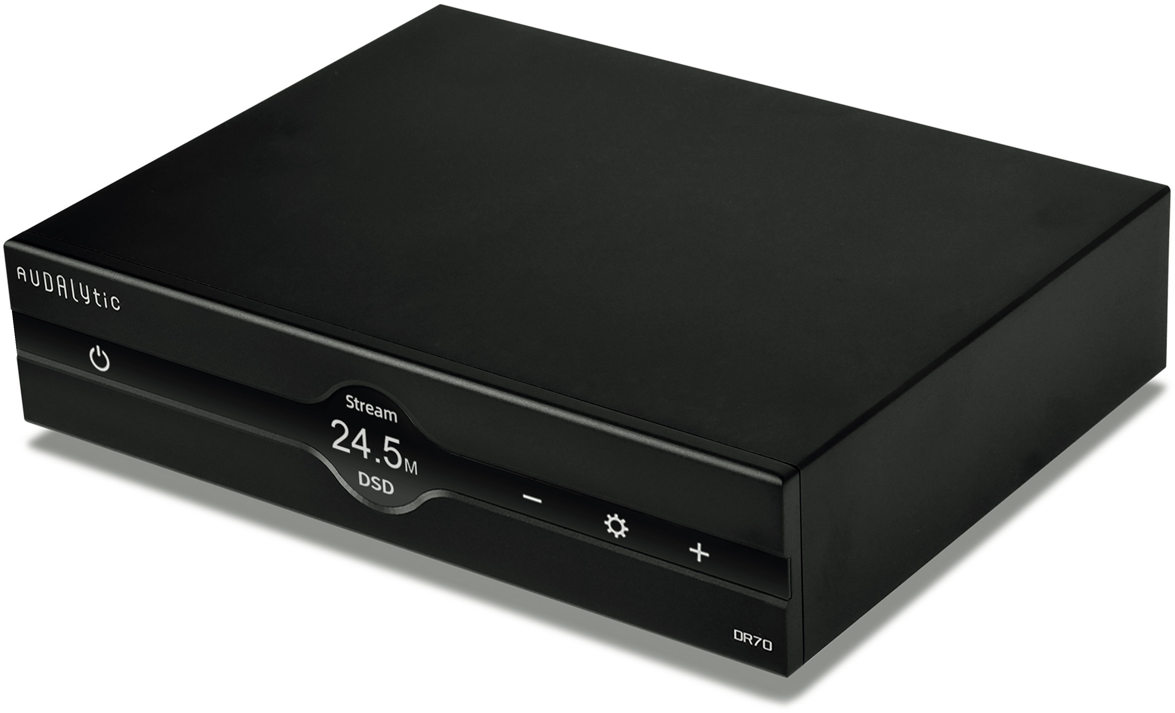 AUDALYTIC DR70 DAC R2R Lecteur Réseau Roon AirPlay UPnP Bluetooth 5.0 32bit 768kHz DSD512 Noir