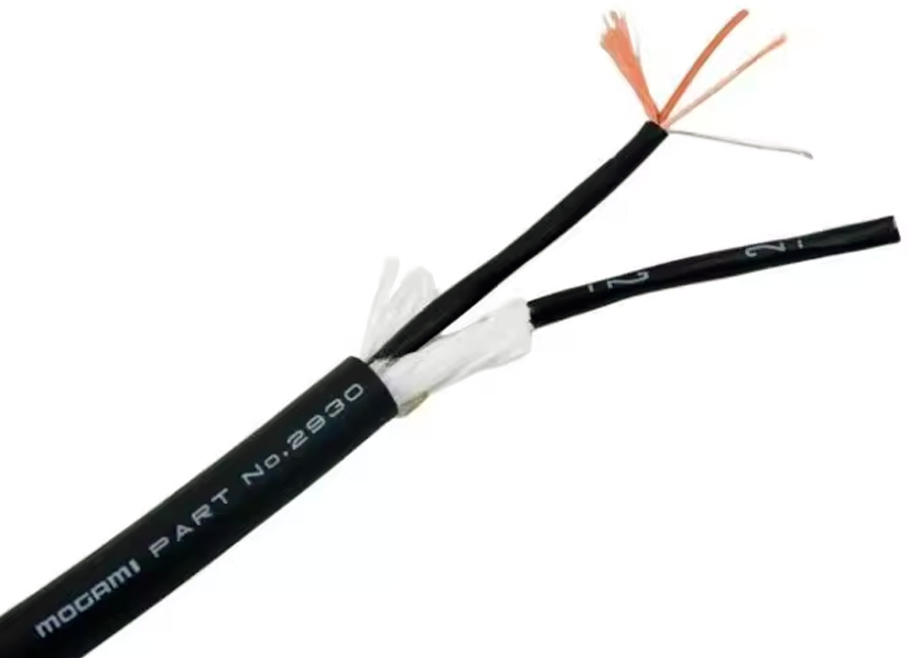 MOGAMI 2930 Câble de Modulation 2 Voies Cuivre 2x0.15mm² Ø7.5mm