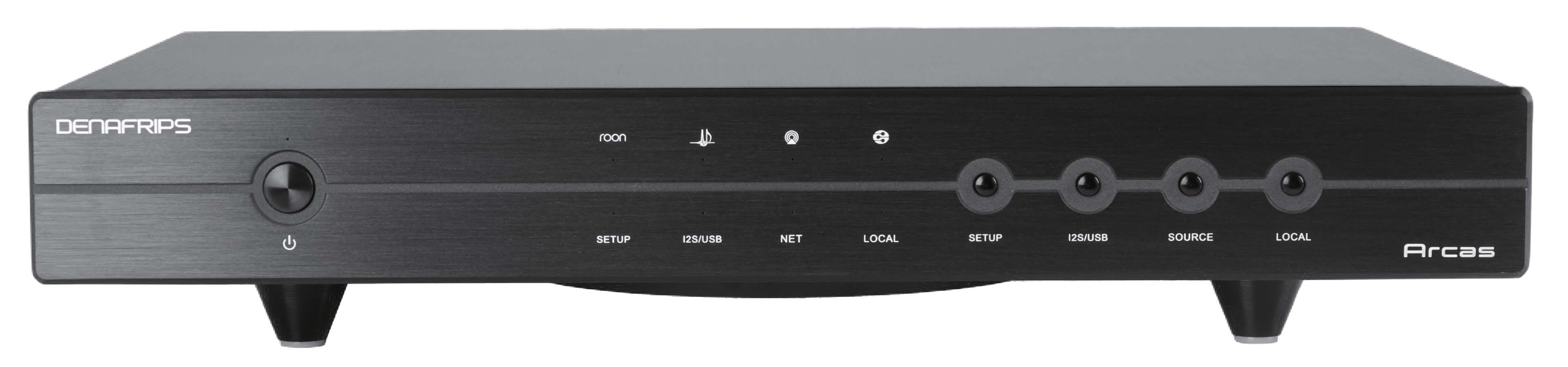 DENAFRIPS ARCAS Lecteur Réseau Transport Numérique Roon Bridge HQPlayer NAA Airplay DLNA 32bit 384kHz DSD512 Noir