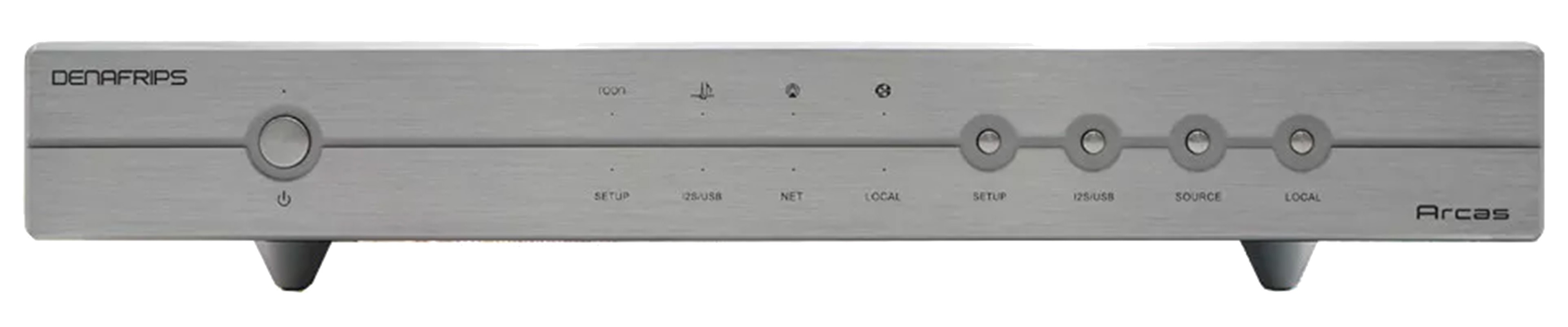 DENAFRIPS ARCAS Lecteur Réseau Transport Numérique Roon Bridge HQPlayer NAA Airplay DLNA 32bit 384kHz DSD512 Argent