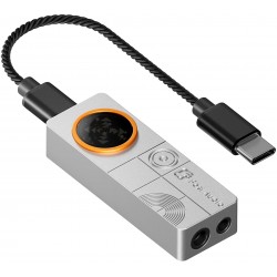 FOSI AUDIO DS3 Headphone Amplifier Portable DAC ES9039Q2M 32bit 768kHz DSD512 Silver