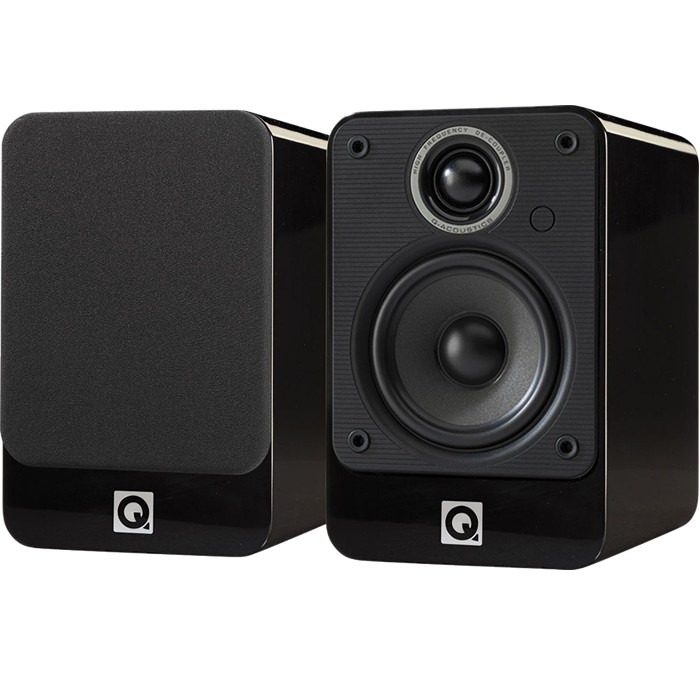 Q acoustics 2010i Loudspeaker bookcase Black lacquered (The pair)