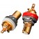EIZZ EZ-105 RCA Sockets Gold-Plated Tellurium Copper (Pair)