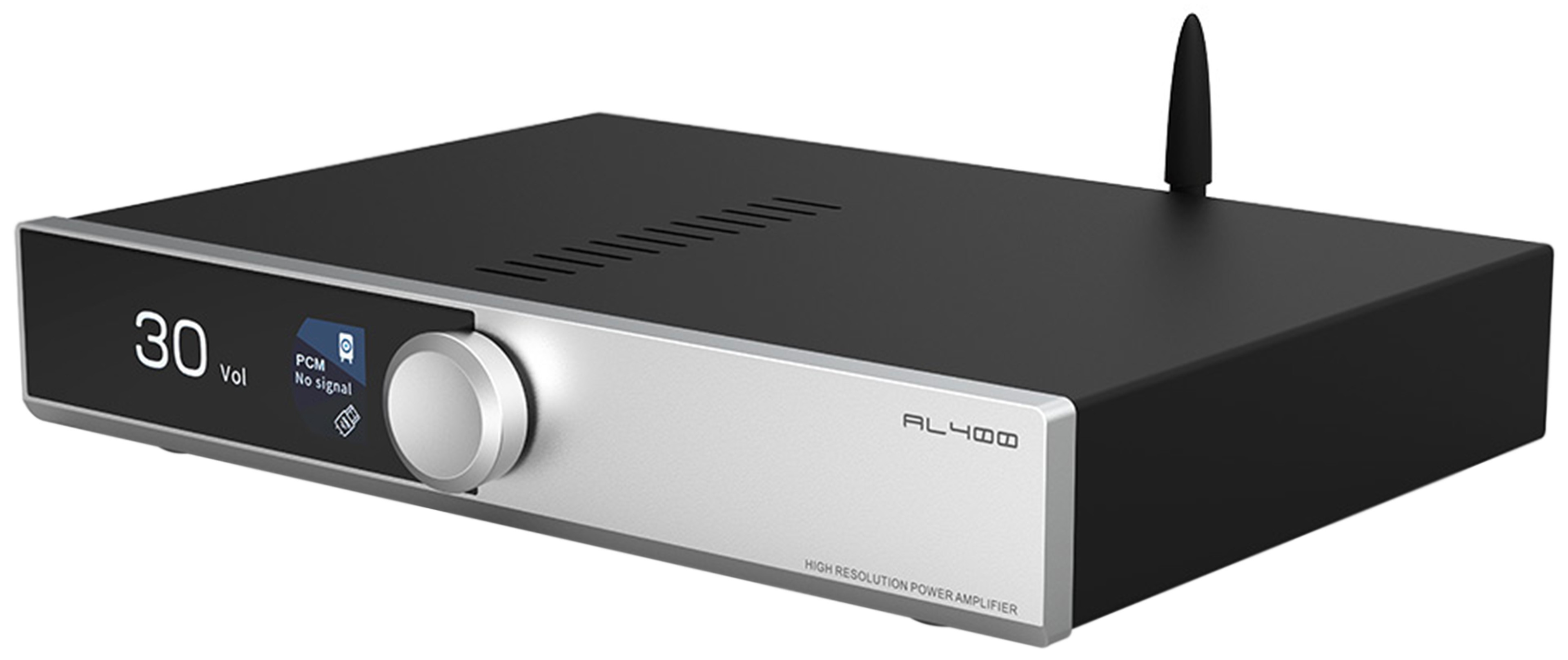 SMSL AL400 Amplificateur Intégré 2.1 TPA3255 DAC CS43131 2x165W 4 Ohm 32bit 768kHz DSD256 Argent