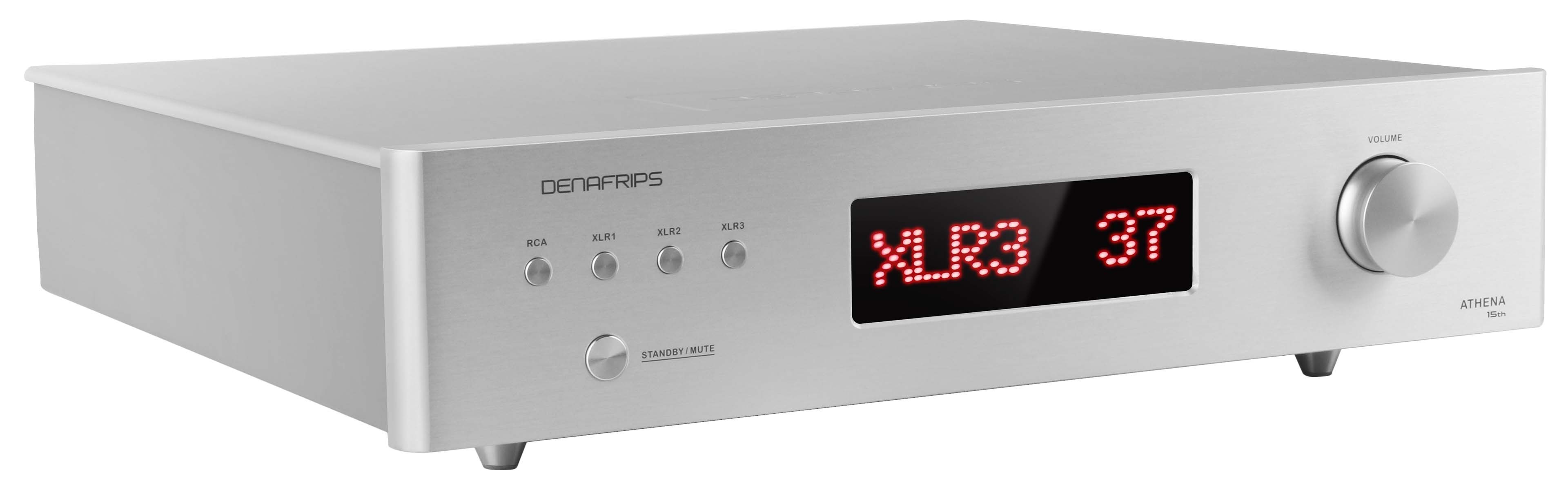 DENAFRIPS ATHENA 15TH Discrete Balanced Preamplifier Pure Class A Silver