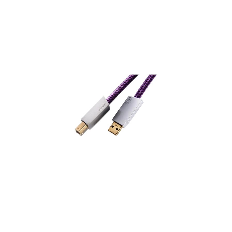 FURUTECH GT2 Pro USB-A Male / USB-B Cable Male 2.0 OCC 0.6m - Audiophonics