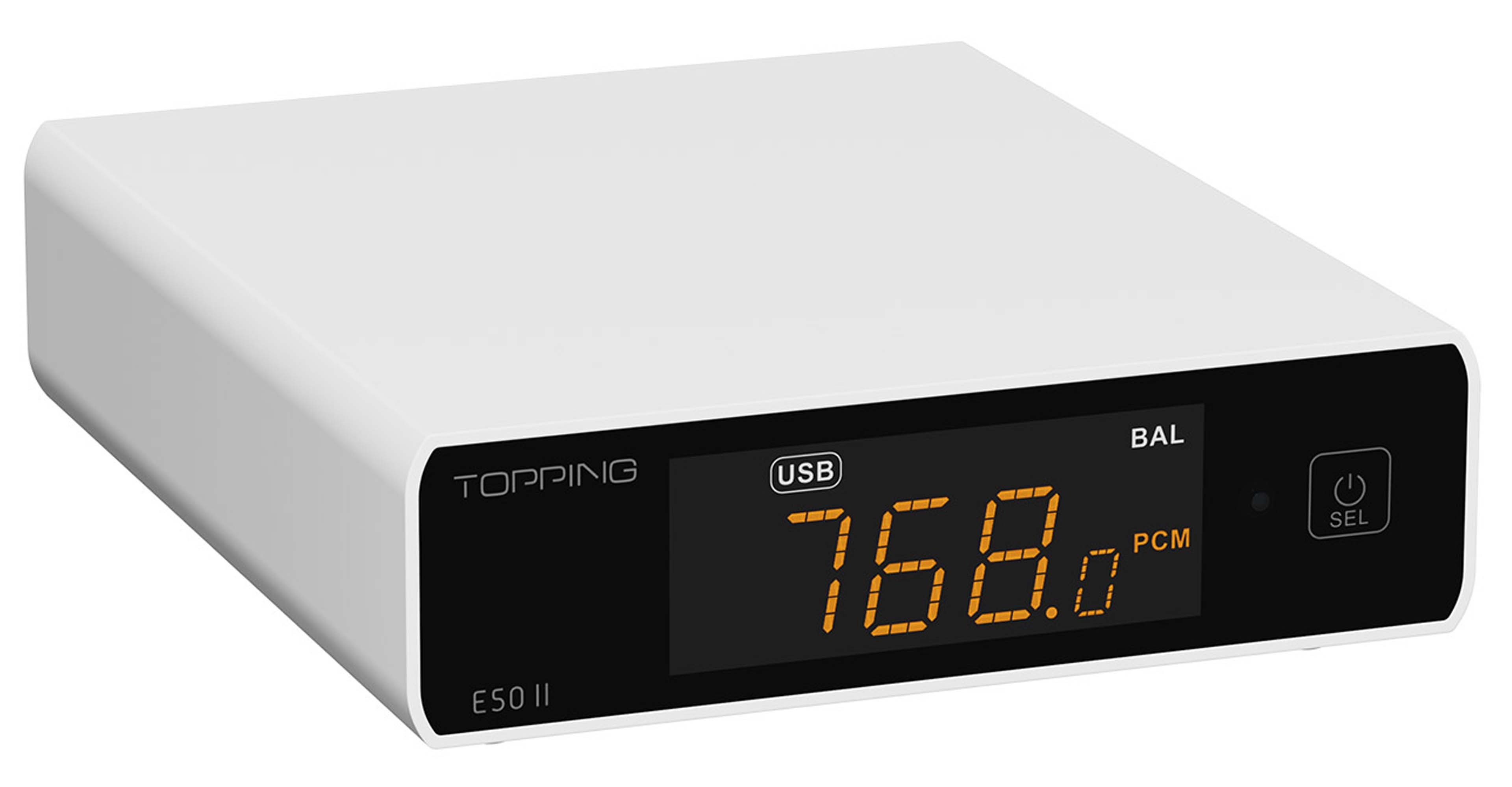 TOPPING E50 II DAC AK4497S XMOS XU316 Bluetooth LDAC 32bit 768kHz DSD512 Blanc