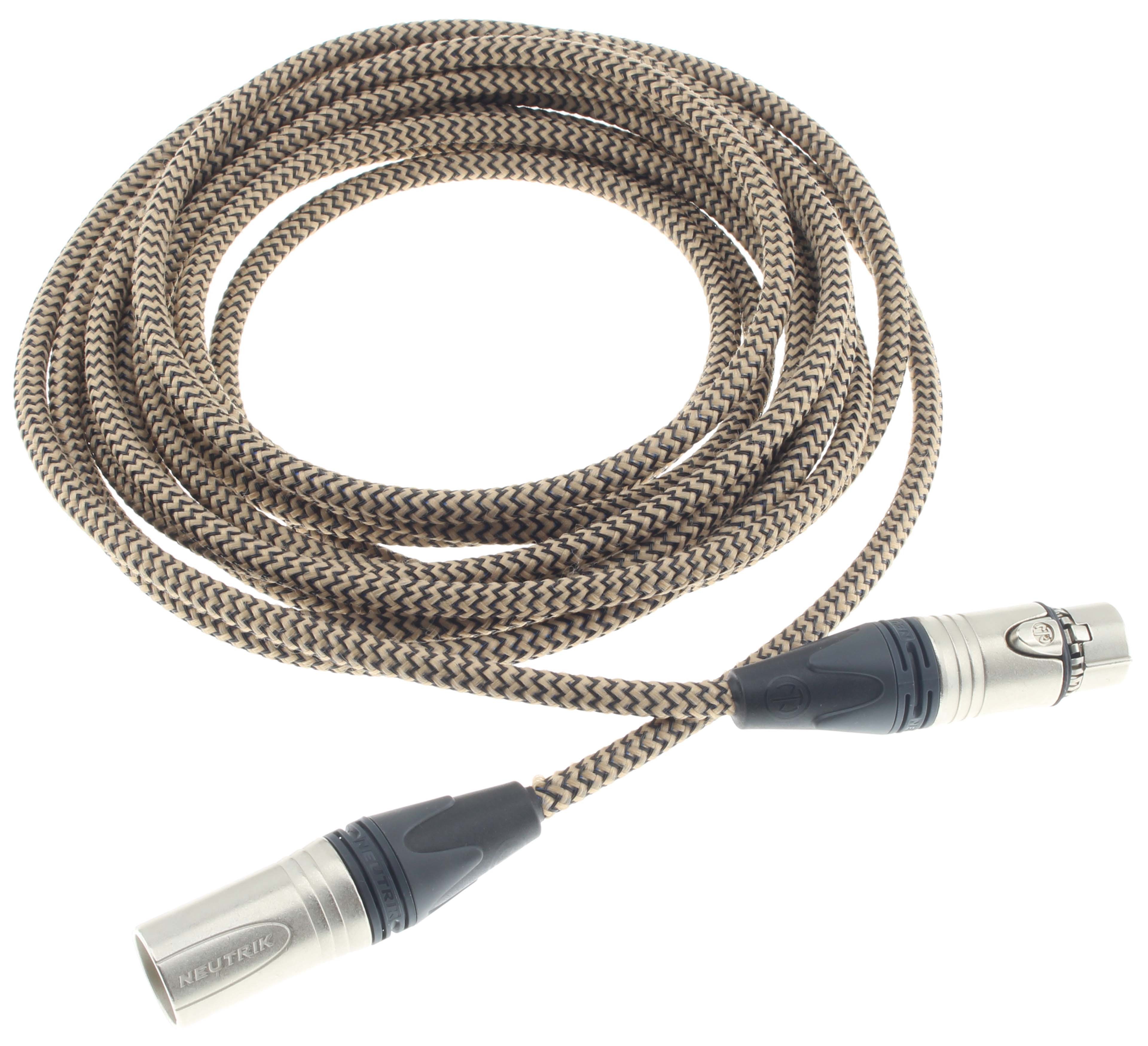 AUDIOPHONICS STEALTH Interconnect Cable AES/EBU 110 Ohm Shielded Gold Plated 5m