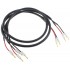 AUDIOPHONICS WIRE Câbles d'Enceintes Mogami 3103 Bananes Viborg Cuivre OFC 2x 4mm² 5m (La paire)