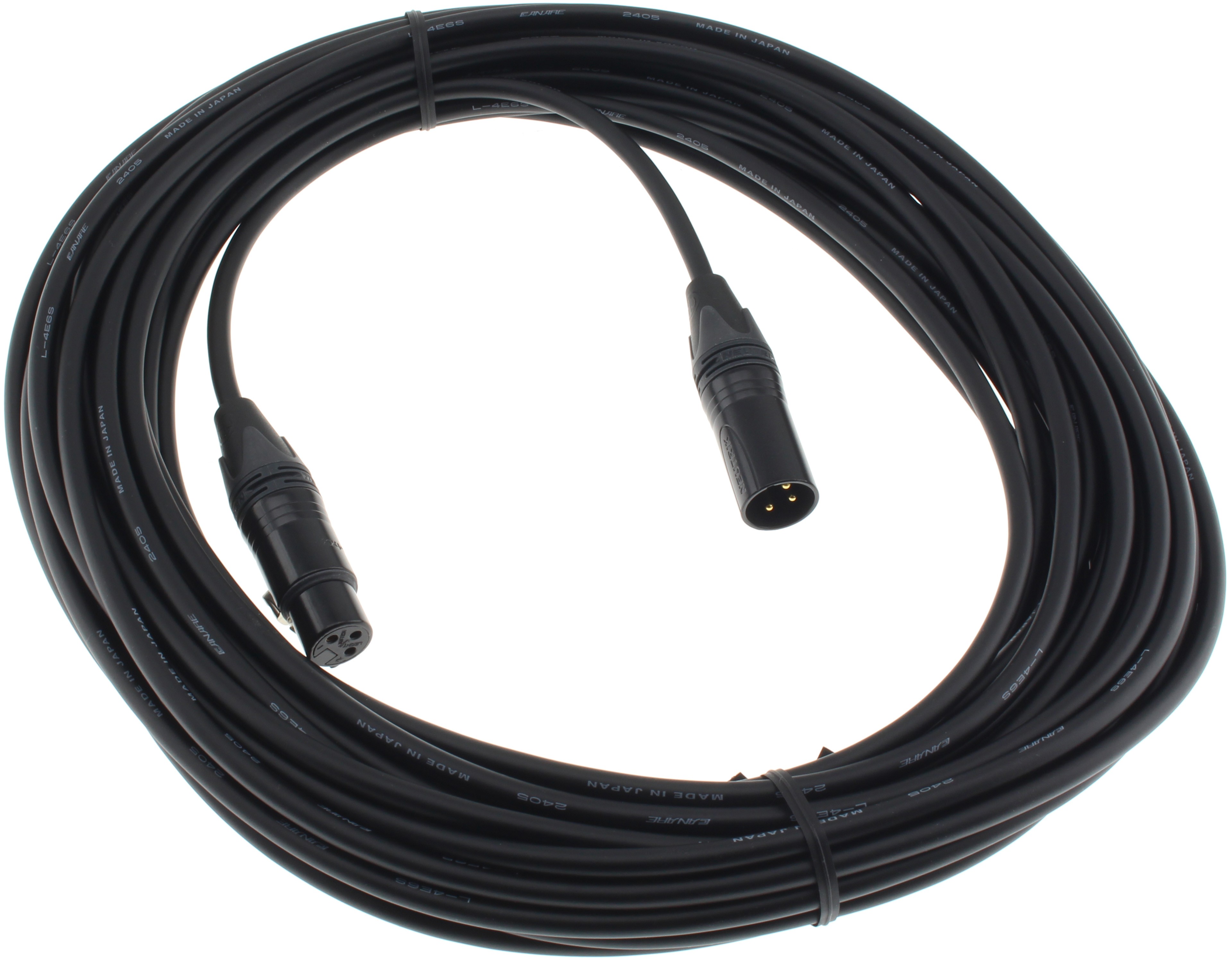 CANARE EC015 Mono Modulation Cable XLR Male to XLR Female 15m (Unit)