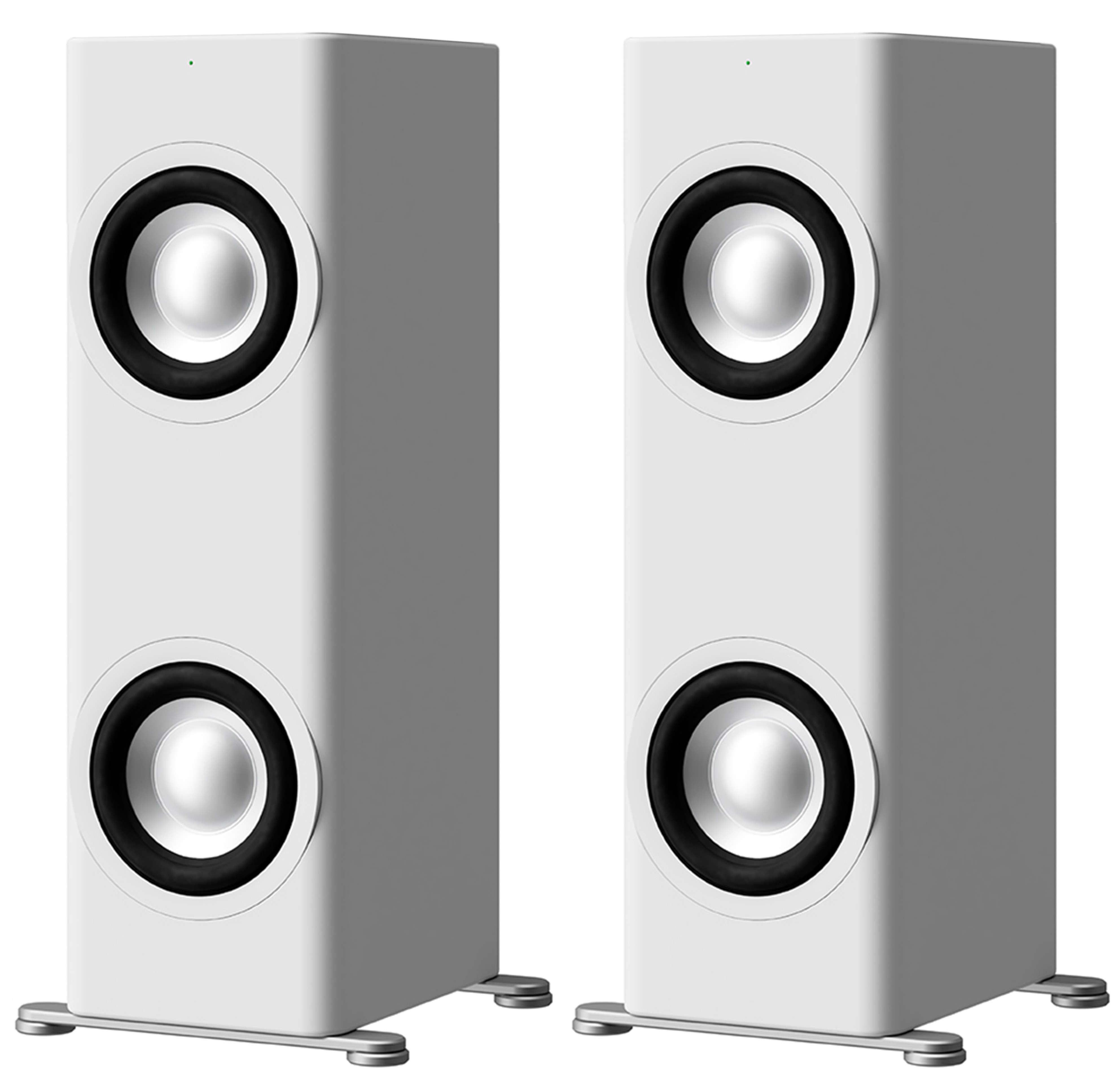 ASCILAB BX8C Active Subwoofer 2x250W 35Hz - 300Hz White (Pair)