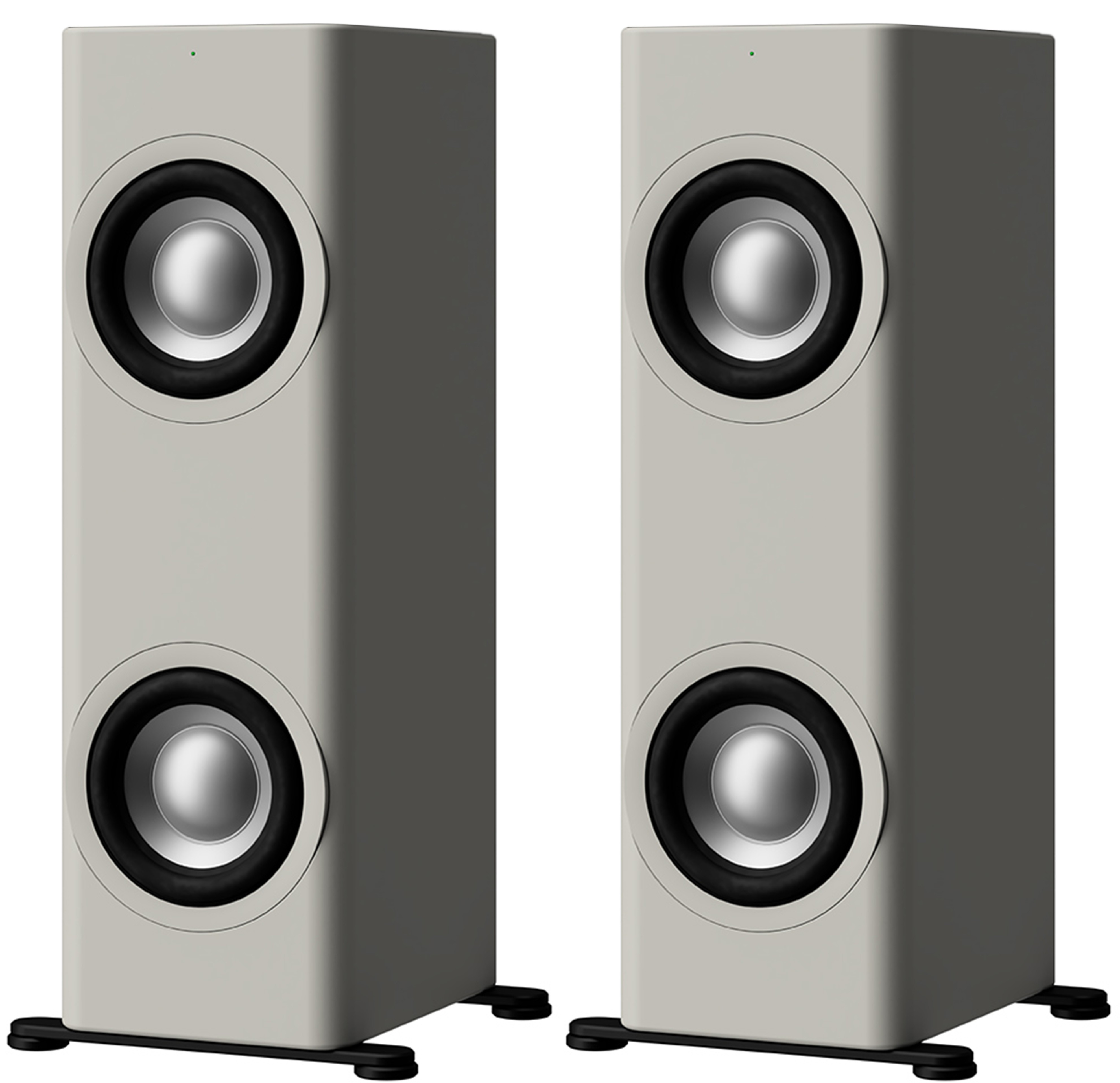 ASCILAB BX8C Active Subwoofer 2x250W 35Hz - 300Hz Grey (Pair)