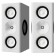 AsciLab C8C Bookshelf Speakers Cardioid 3-way 1x100W + 2x250W White (Pair)