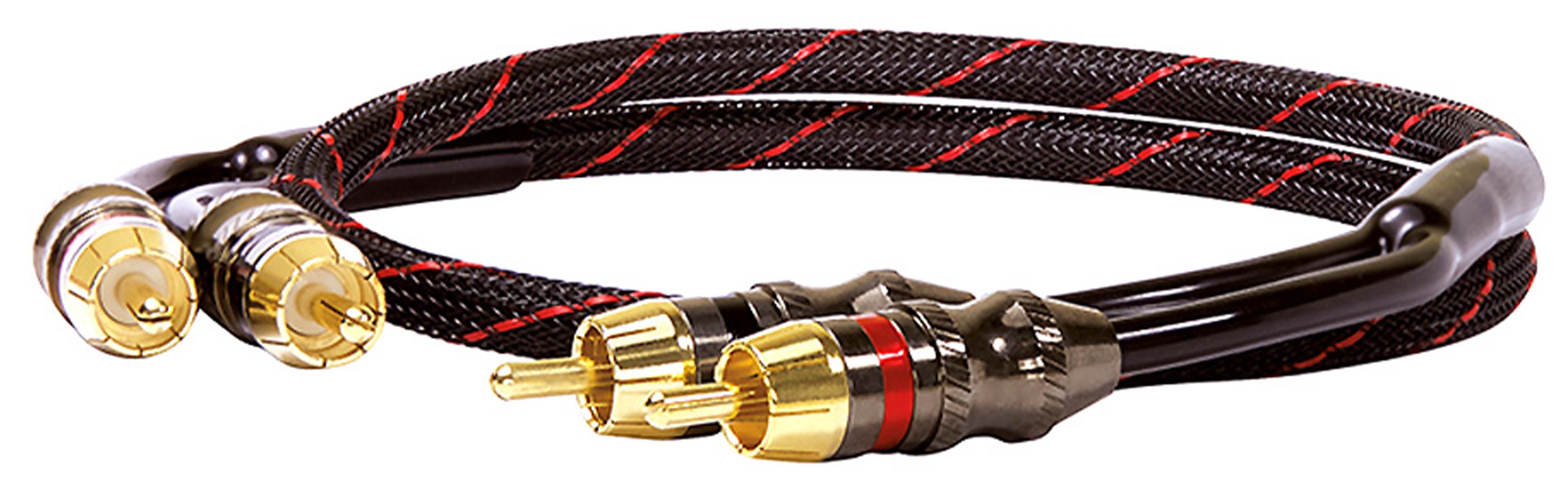 DYNAVOX RCA Interconnect Cable OFC Copper Gold Plated 0.5m (Pair)