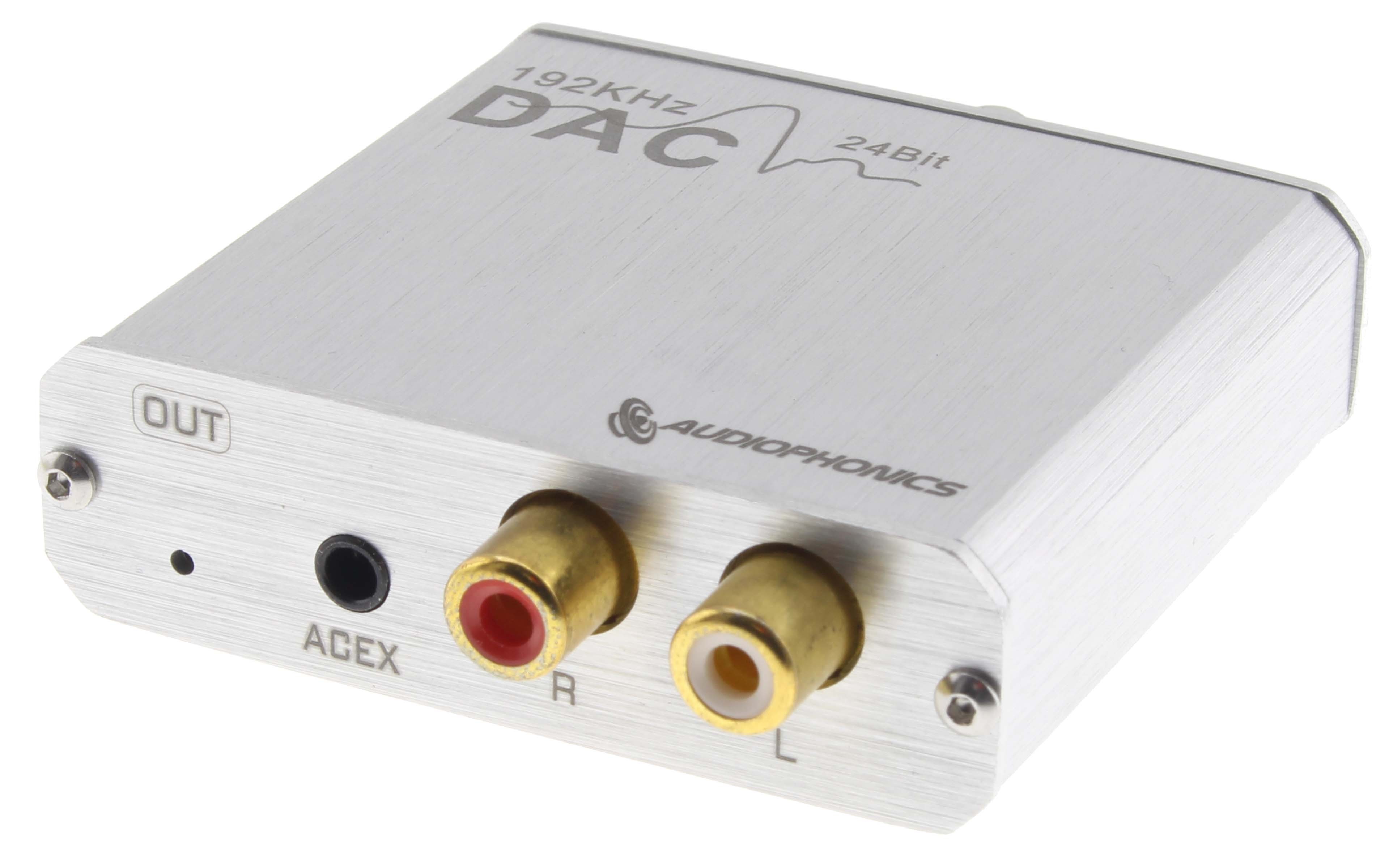 AUDIOPHONICS DAC MS8413 SPDIF Coaxial Optique 24bit 192kHz