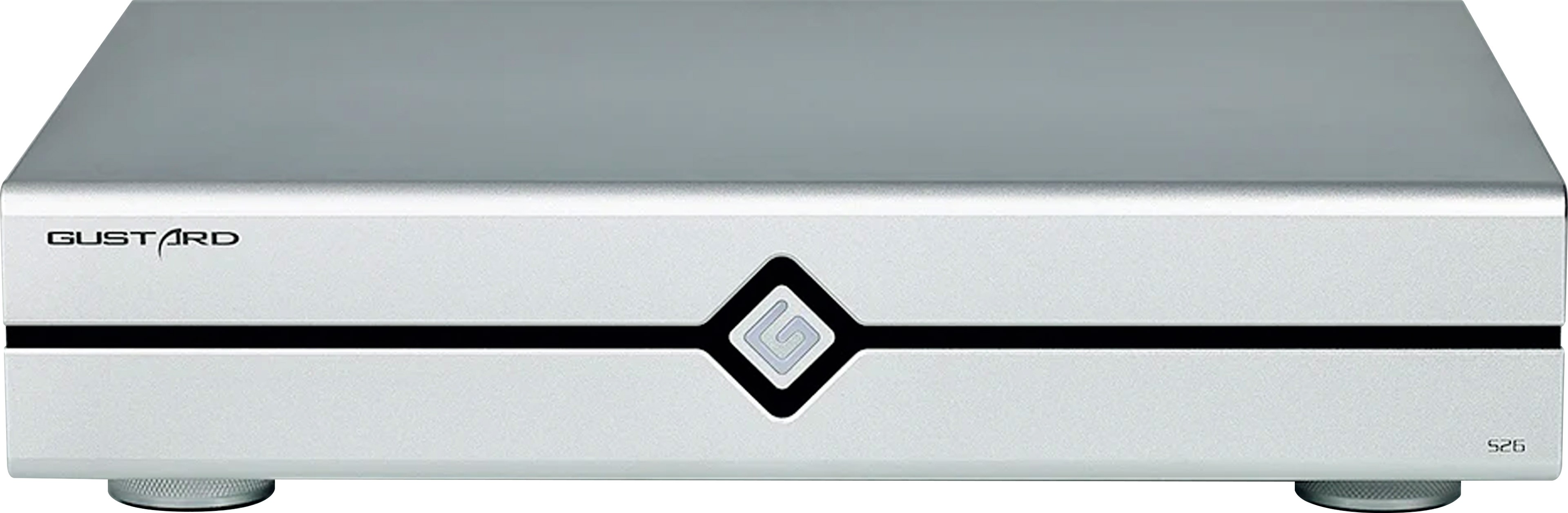 GUSTARD S26 Lecteur Réseau Transport Numérique Airplay UPnP Roon 32bit 768kHz DSD512 Argent