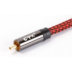 CYK Câble numérique coaxial SPDIF RCA-RCA OFC 24K 2.0m