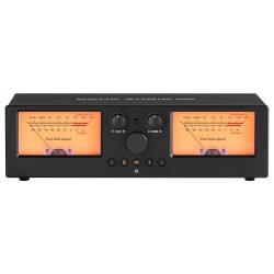 DOUK AUDIO VU3PRO Audio Selector Switch VU Meter PFFB TPA3255 350W Yellow