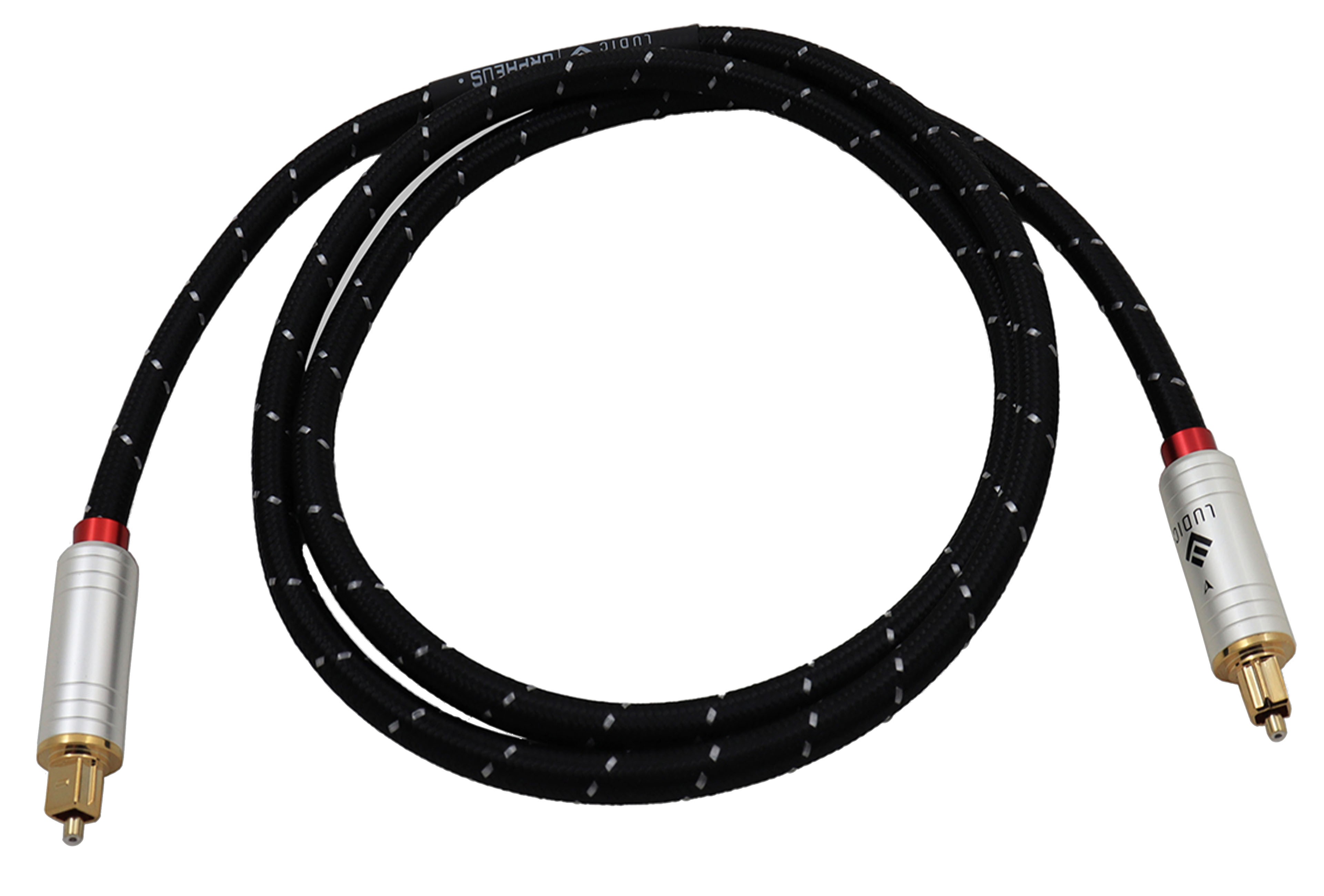 LUDIC ORPHEUS OPTILINK Optical Toslink Fiberglass Cable 3m