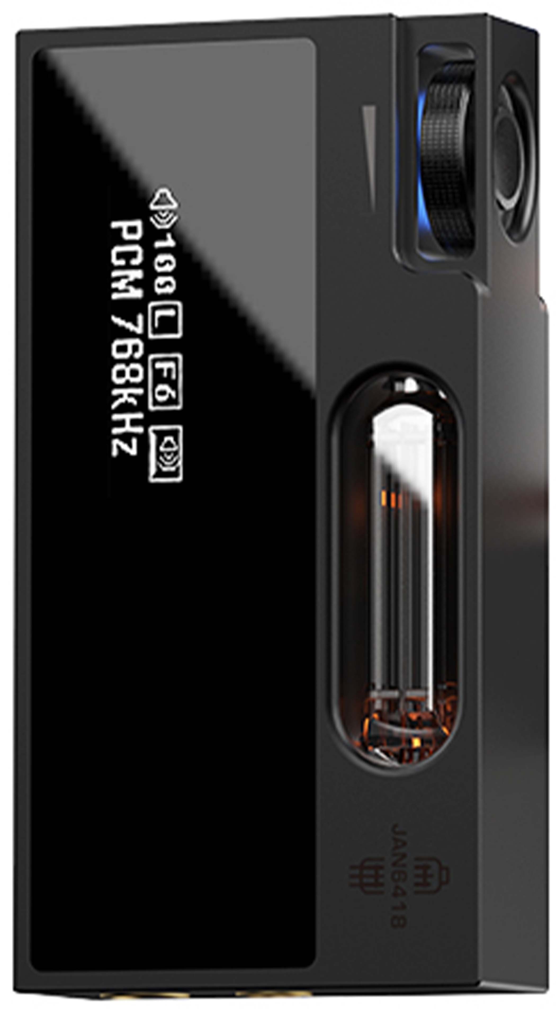 SHANLING UA7 Portable DAC Balanced Headphone Amplifier ES9069 JAN6418 Tubes OPA1612 32bit 768kHz DSD512 Black