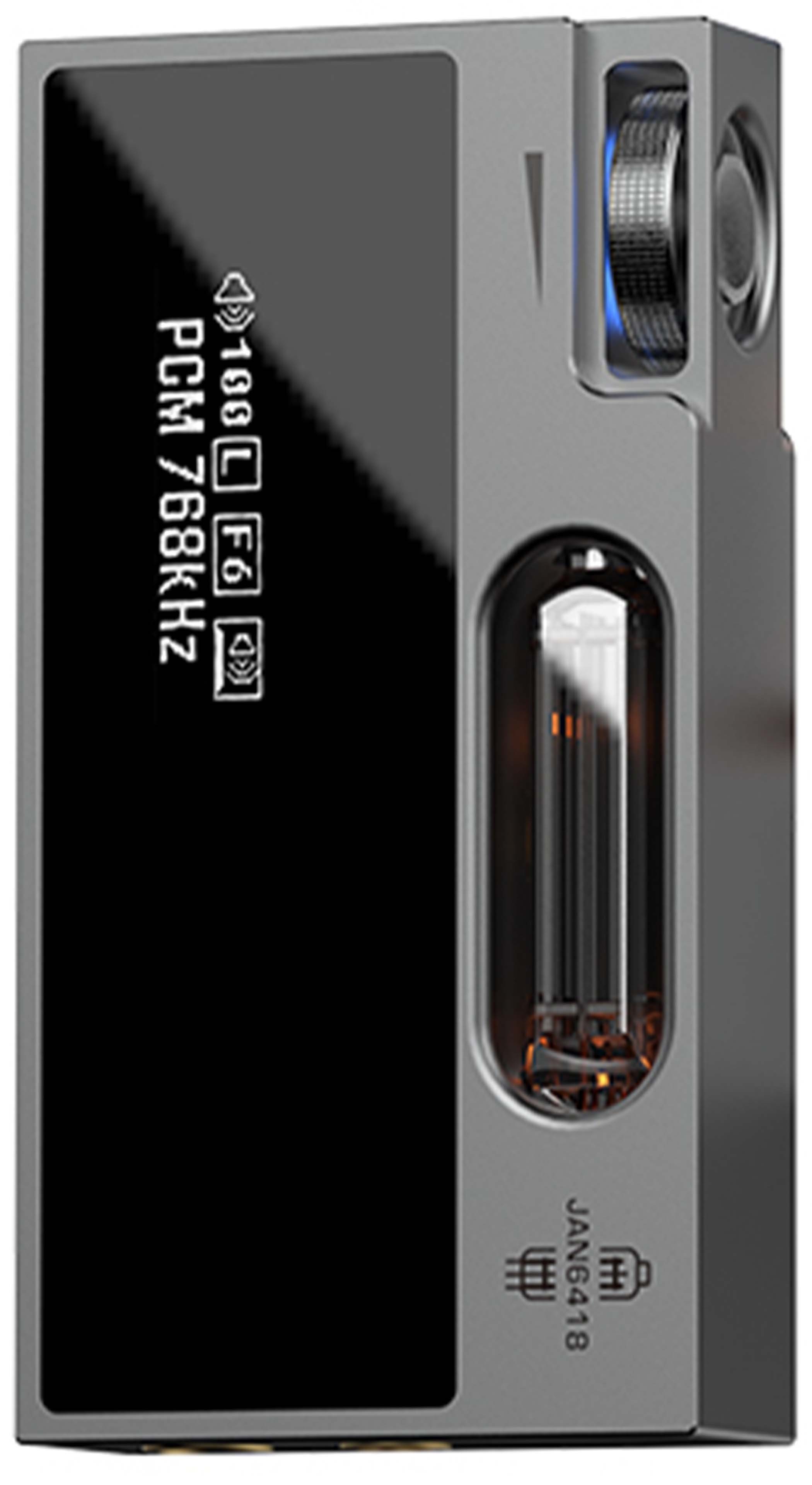 SHANLING UA7 DAC Amplificateur Casque Symétrique Portable ES9069 Tubes JAN6418 OPA1612 32bit 768kHz DSD512 Gris