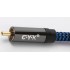 CYK Câble de Modulation RCA-RCA Cuivre OFC Plaqué Or (La paire) 3m