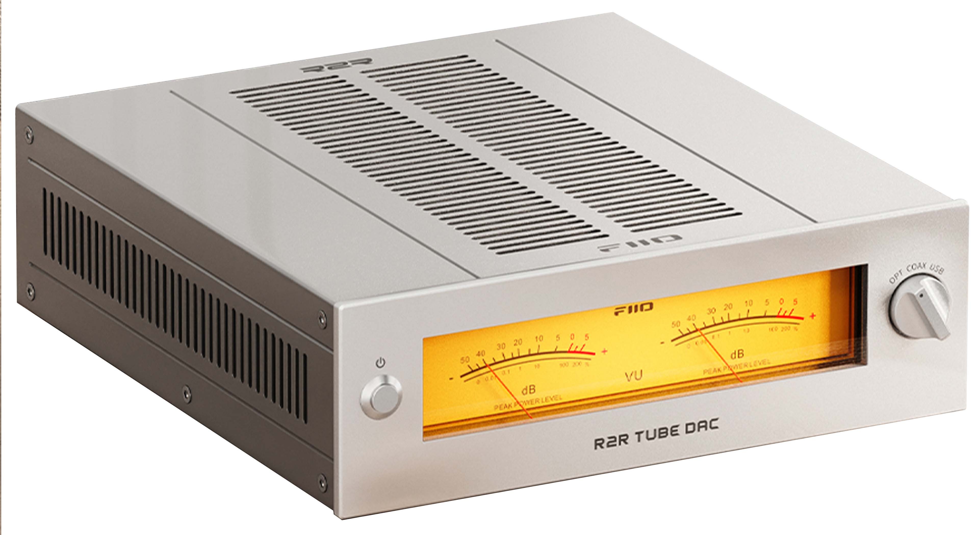 FIIO WARMER R2R DAC R2R Tube Buffer E88CC 32bit 384kHz DSD256 Silver