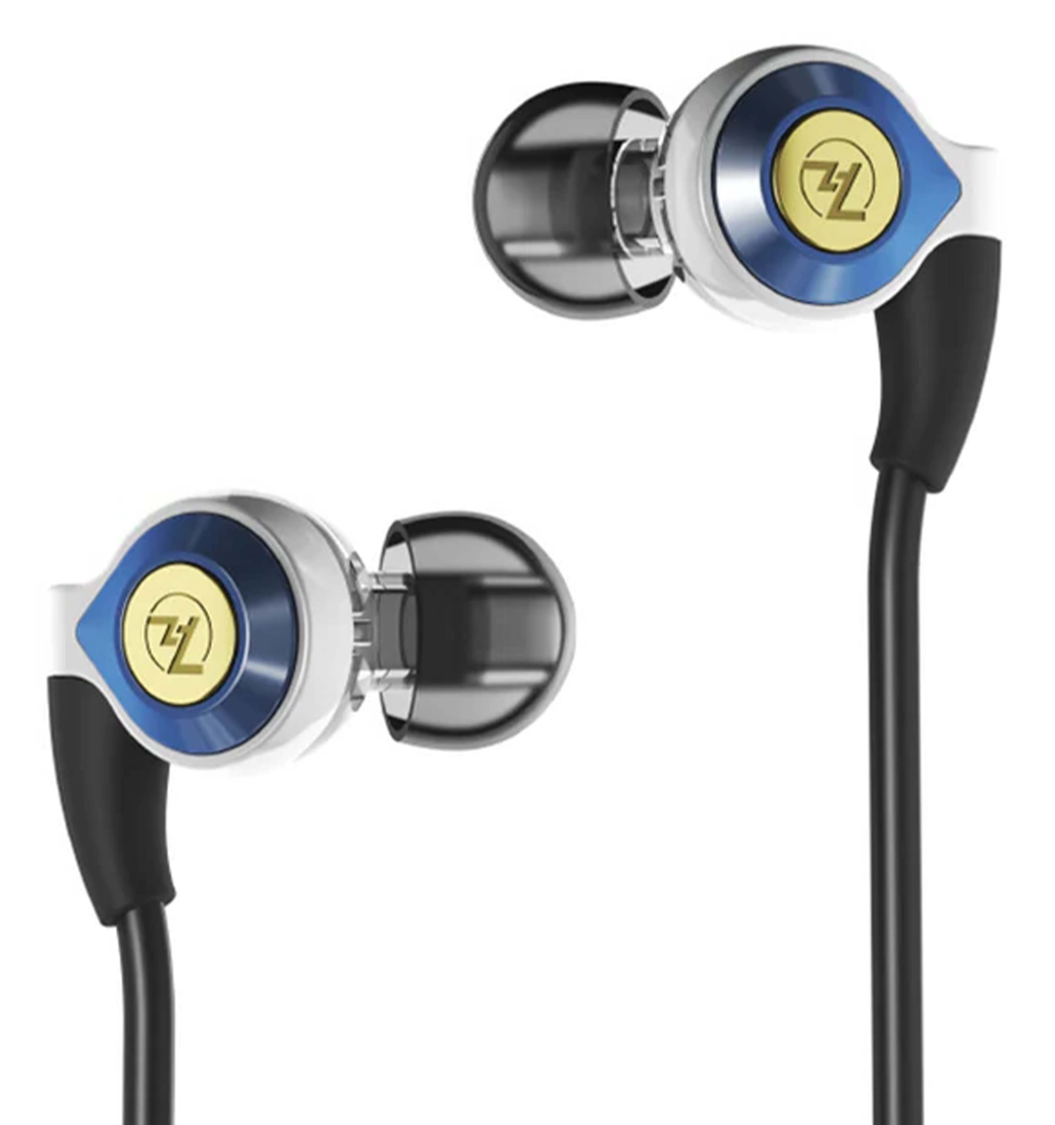 7HZ AERO Écouteurs Intra-Auriculaires IEM Dynamique 27 Ohm 104dB 20Hz-20kHz Bleu