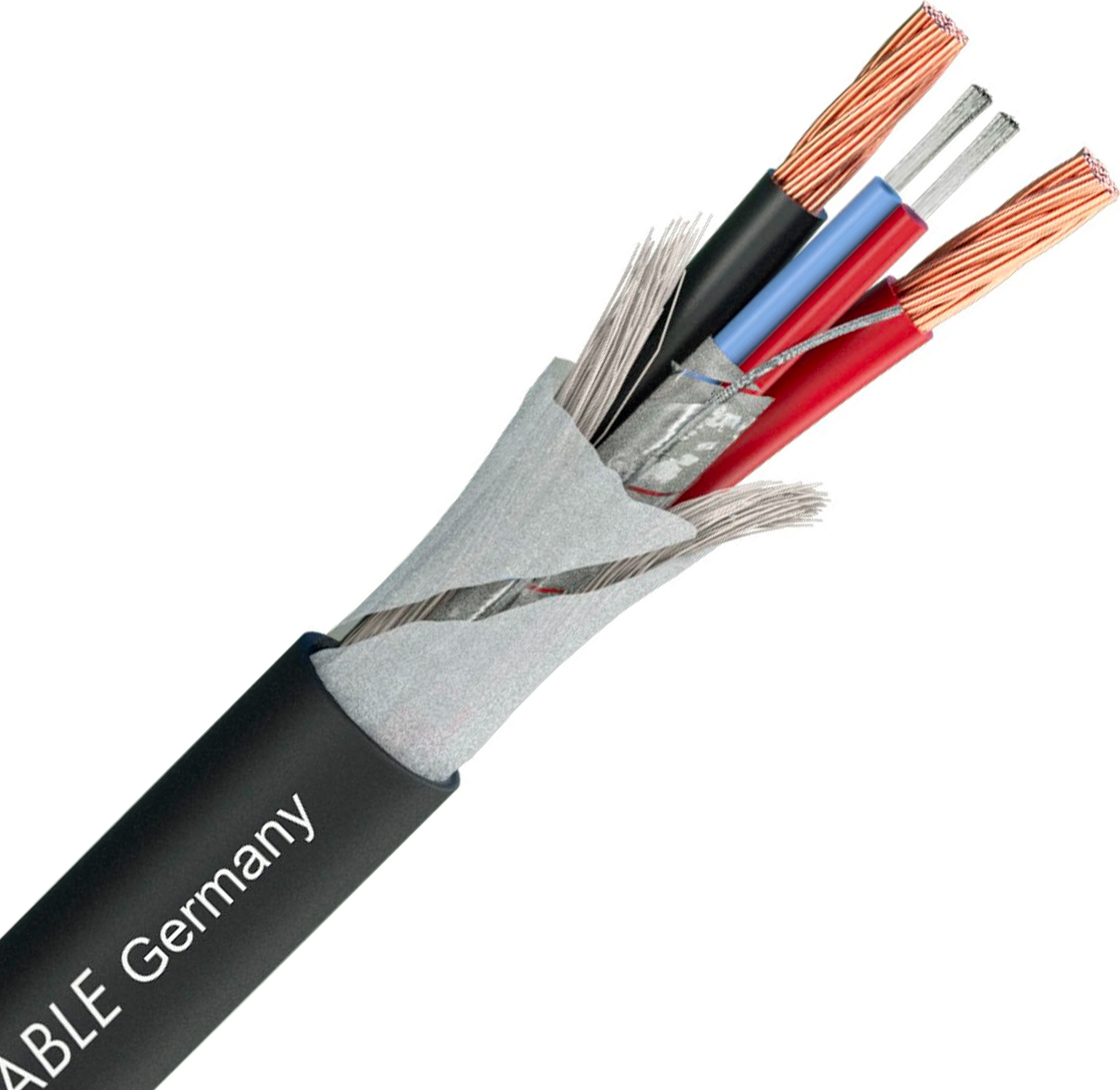 SOMMERCABLE SC-KOLORITH 1 Câble Hybride Alimentation et Données 2x2mm² + 2x0.38mm²