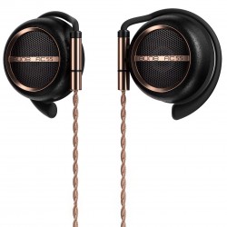 AUNE AC55 Open-Back Clip-On Dynamic Headphones 30 ohms 112dB 15Hz-40kHz