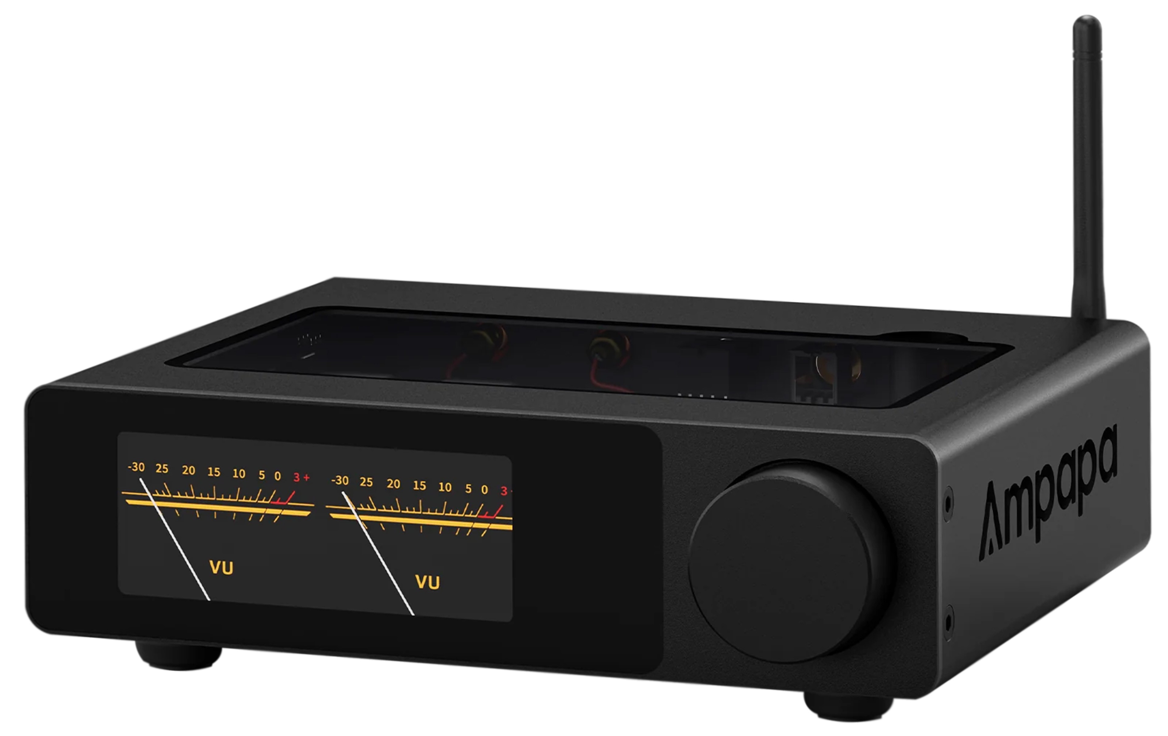 AMPAPA D1 Amplificateur Class D TPA3255 Bluetooth 5.2 avec Vumètre 2x120W 4Ω