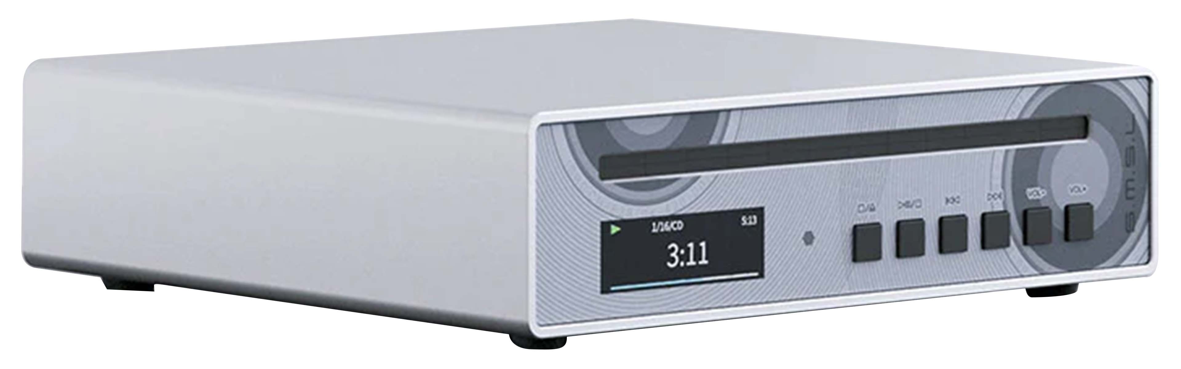 SMSL PL100 PRO Lecteur CD 2x CS43131 MQA Argent